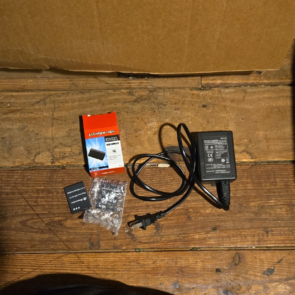 2 Camera Batteries and Charger Set